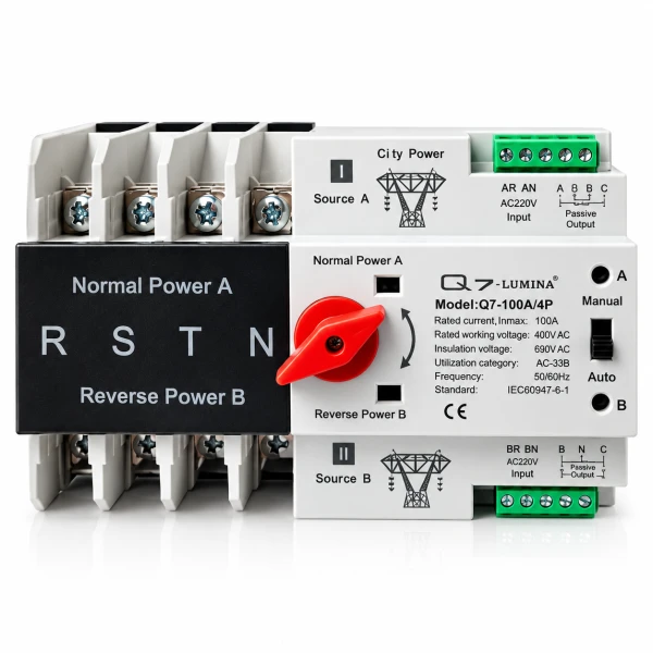 Transfer Automático 220v 4P 100A's foto | TorkE |  BizneCubano