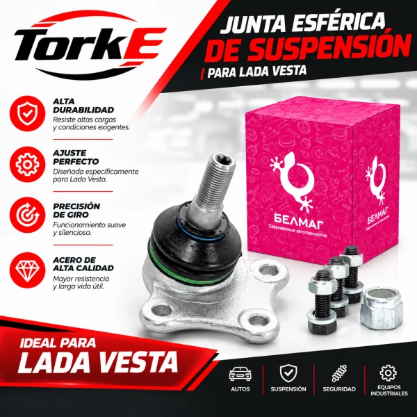 Esférica de Suspensión para Lada Vesta's foto | TorkE |  BizneCubano